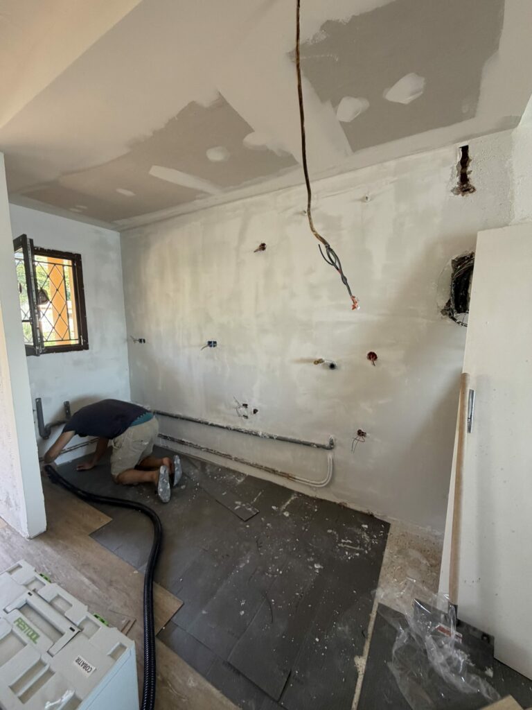 Rénovation – Agay – avant 26