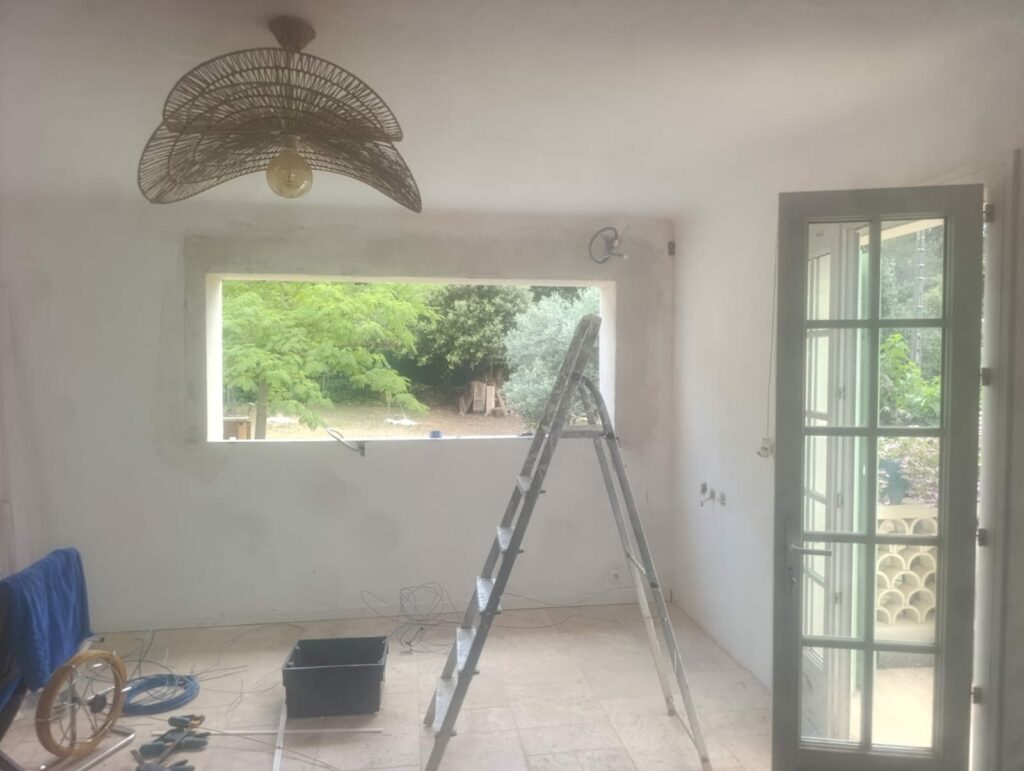 Rénovation : ouverture de baies – photo 1