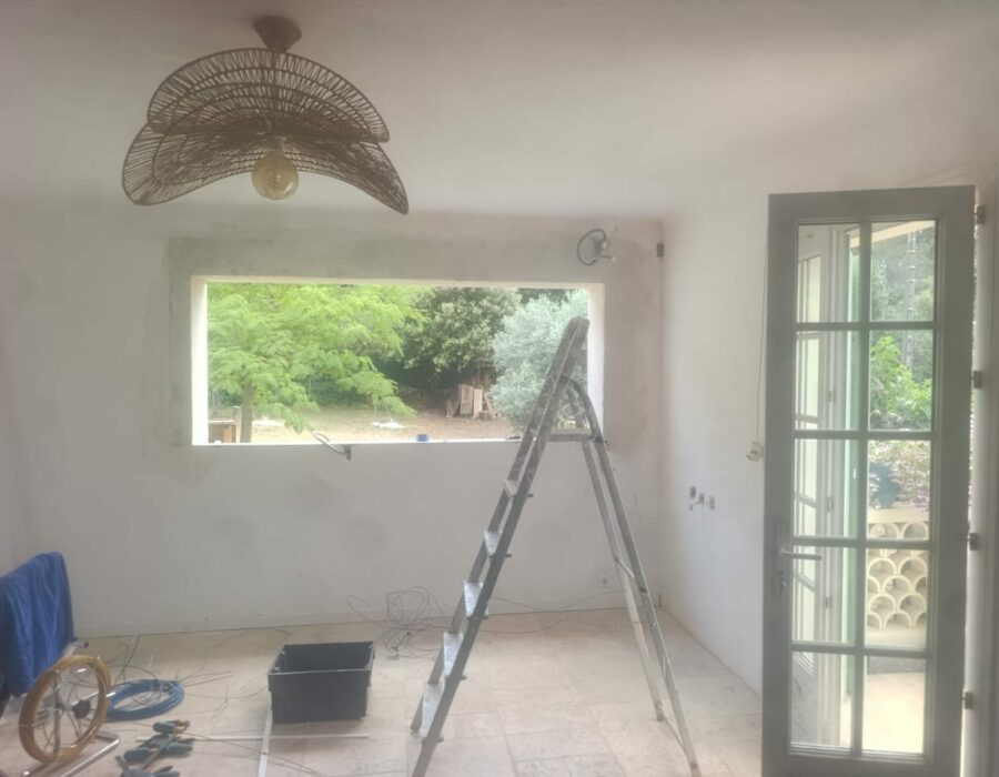 Rénovation : ouverture de baies