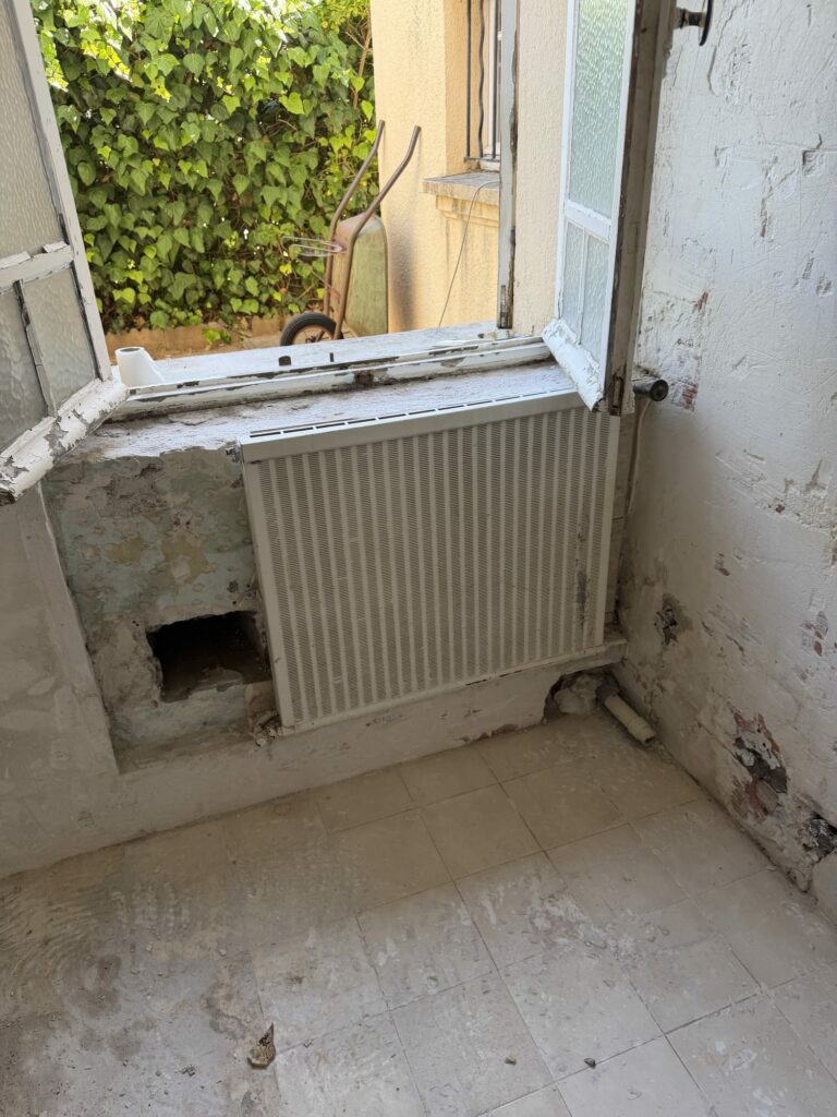 Rénovation d'une salle de bain – avant 10